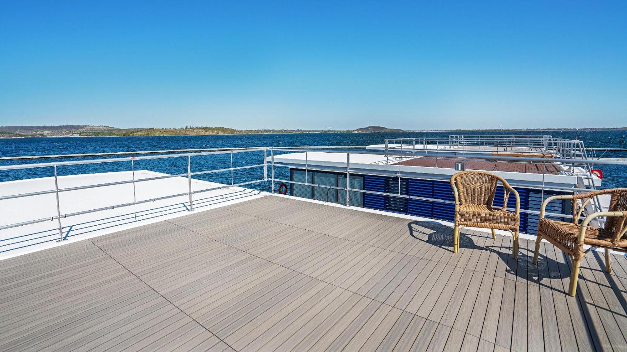 Hausboot Geiseltalsee - Floating House - Well Hausboote - Family & Friends Braunsbedra Exterior foto